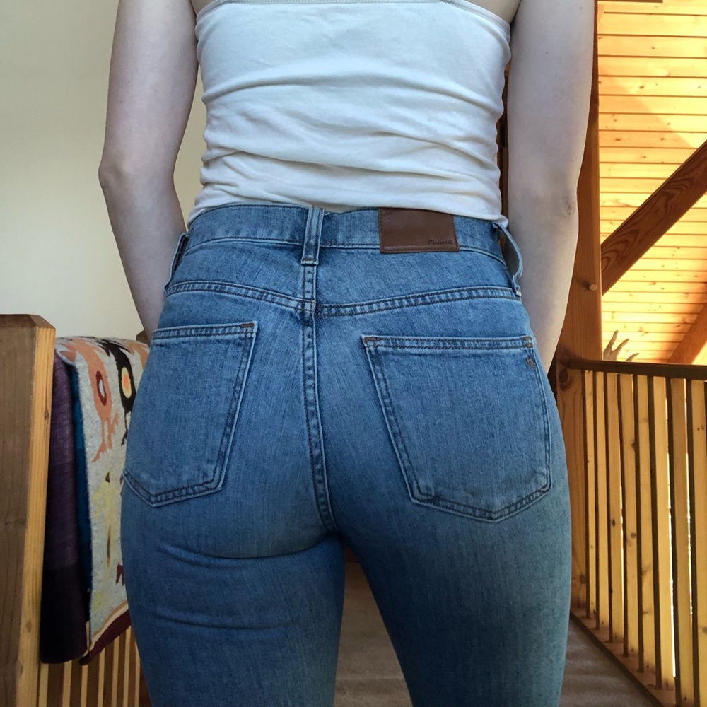 Madewell Cali-Demi Boot Jean, cropped, Size 27P